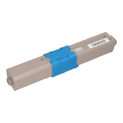 Huismerk OKI 44469724 Toner Cyaan Hoge capaciteit