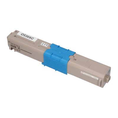 Huismerk OKI 44469724 Toner Cyaan Hoge capaciteit