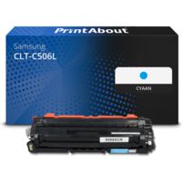 Huismerk Samsung CLT-C506L (SU038A) Toner Cyaan Hoge capaciteit