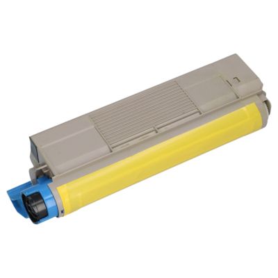 Huismerk OKI 43865721 Toner Geel