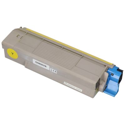 Huismerk OKI 43865721 Toner Geel