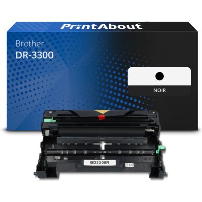 Tambour compatible Brother DR-3300 - Noir
