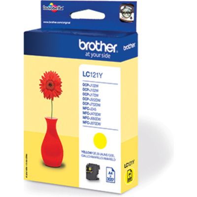 Brother LC-121Y - Jaune - Cartouche d'encre
