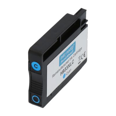 Cartouche compatible HP 933XL (CN054AE) - Cyan - Grande capacité