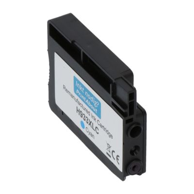 Cartouche compatible HP 933XL (CN054AE) - Cyan - Grande capacité