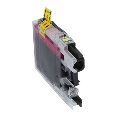 PrintAbout Huismerk vervangt Brother LC-125XLM Inktcartridge Magenta Hoge capaciteit