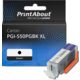 Huismerk Canon PGI-550PGBK XL Inktcartridge Zwart Hoge capaciteit