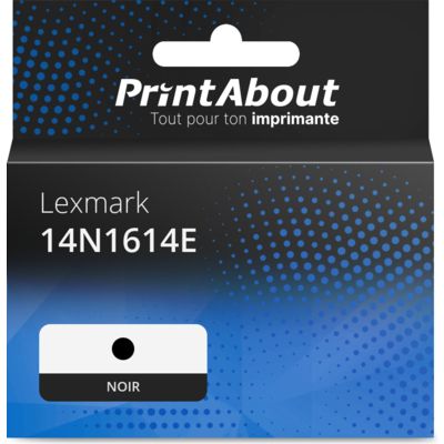 Cartouche compatible Lexmark 14N1614E (150XL) - Noir - Grande capacité