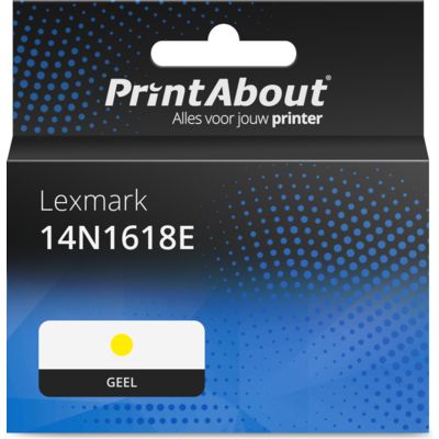 Huismerk Lexmark 14N1618E (150XL) Inktcartridge Geel Hoge capaciteit