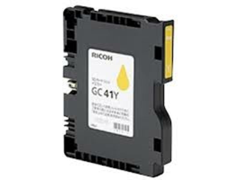 Ricoh GC41Y Yellow Standard Capacity Gel Ink Cartridge 2.2k pages -