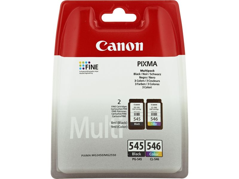 Cartouche D'encre PG545XL Compatible Canon - Pour TR4550, MG2550, TS3350, MX495 Et Autres - Haute Qualité, Impression Fiable