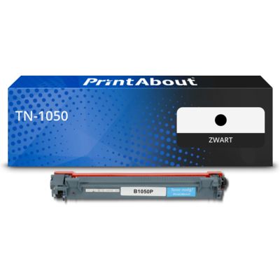 PrintAbout Huismerk vervangt Brother TN-1050 Toner Zwart