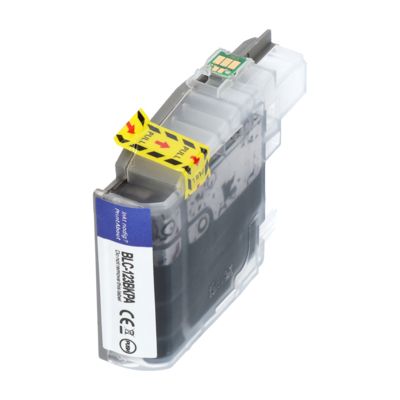 PrintAbout Huismerk vervangt Brother LC-123BK Inktcartridge Zwart