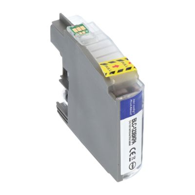 PrintAbout Huismerk vervangt Brother LC-123BK Inktcartridge Zwart