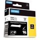 Dymo 1805442 Tape Zwart op wit (6 mm)