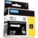 Dymo 1805440 Tape Zwart op transparant (6 mm)
