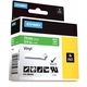 Dymo 1805420 Tape Wit op groen (19 mm)