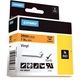 Dymo 1805427 Tape Zwart op oranje (24 mm)
