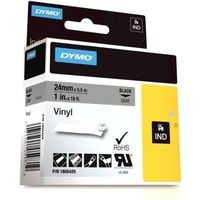 Dymo 1805425 Ruban d'étiquetage Noir sur gris (24 mm)
