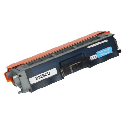 PrintAbout Huismerk vervangt Brother TN-328C Toner Cyaan Extra hoge capaciteit