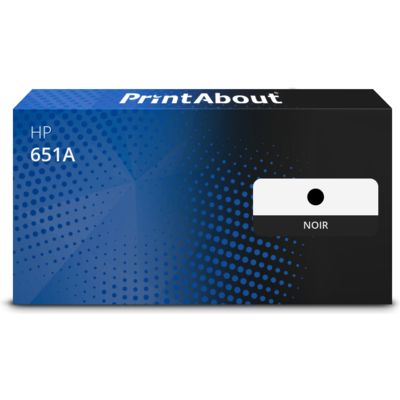 Toner compatible HP 651A (CE340A) - Noir
