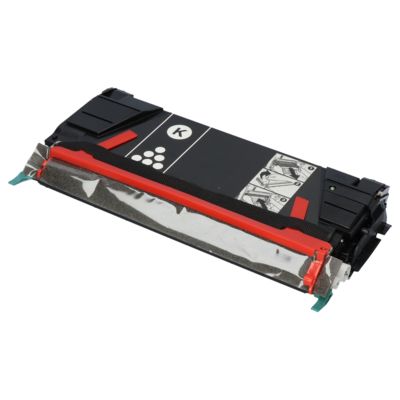 Toner compatible Lexmark C736H2KG - Noir - Grande capacité
