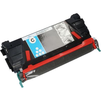 Toner compatible Lexmark C736H2CG - Cyan - Grande capacité