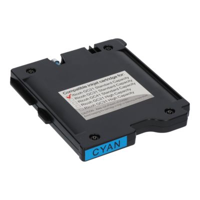 Huismerk Ricoh GC-21C (405533) Inktcartridge Cyaan