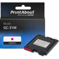 Huismerk Ricoh GC-31M (405690) Inktcartridge Magenta