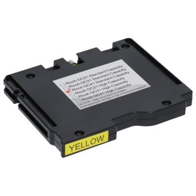 Cartouche compatible Ricoh GC-41Y (405764) - Jaune