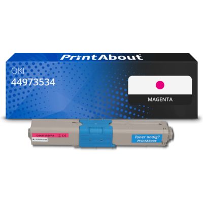 Huismerk OKI 44973534 Toner Magenta