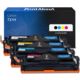Toner compatible Canon 731H - 4 couleurs - Grande capacité - Multipack