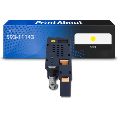 Huismerk Dell 593-11143 (WM2JC) Toner Geel