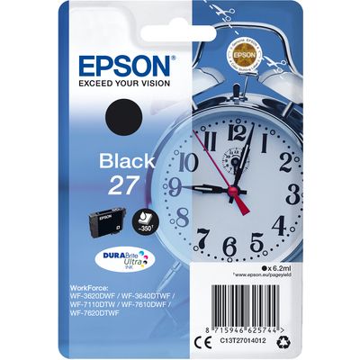 Epson 27 (C13T27014012) - Noir - Cartouche d'encre