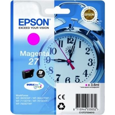 Epson 27 (C13T27034012) Inktcartridge Magenta