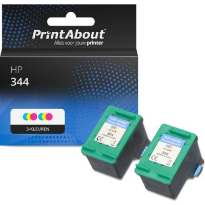 Huismerk HP 344 (C9363EE) Inktcartridge 3-kleuren Multipack