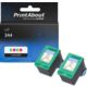 Huismerk HP 344 (C9363EE) Inktcartridge 3-kleuren Multipack