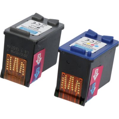 Huismerk HP 21 (SD367AE) Inktcartridge Zwart + 3 kleuren Multipack 