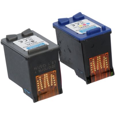 Huismerk HP 21 (SD367AE) Inktcartridge Zwart + 3 kleuren Multipack 