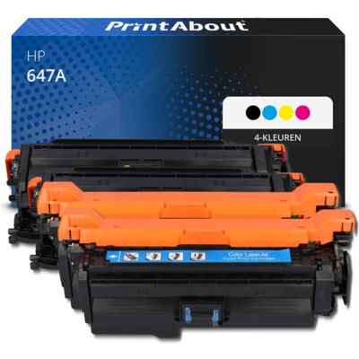 Huismerk HP 647A (CE260A) Toner 4-kleuren Multipack