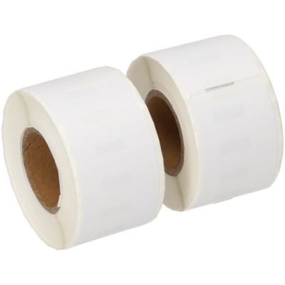 Huismerk Dymo 99010 (S0722370) Etiket Zwart op wit (28 mm x 89  mm) 2 rollen