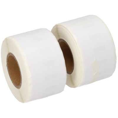 Huismerk Dymo 99010 (S0722370) Etiket Zwart op wit (28 mm x 89  mm) 2 rollen