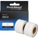 Huismerk Dymo 99010 Etiket Zwart op wit (28 mm x 89 mm) 2 rollen