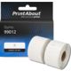 Huismerk Dymo 99012 Etiket Zwart op wit (89 mm x 36 mm) 2 rollen