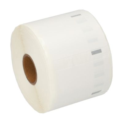 Huismerk Dymo 11354 Etiket Zwart op wit (57 mm x 32  mm)