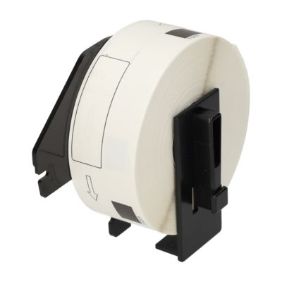 PrintAbout Huismerk vervangt Brother DK-11201 Etiket Zwart op wit (29 mm x 90  mm)