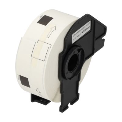 PrintAbout Huismerk vervangt Brother DK-11201 Etiket Zwart op wit (29 mm x 90  mm)