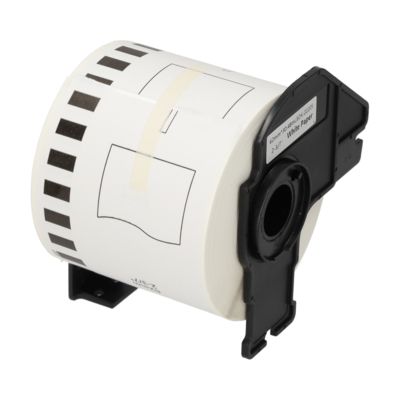 Étiquette compatible Brother DK-22205 - (62 mm) - Noir sur blanc