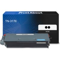 Toner compatible Brother TN-3170 - 2x Noir - Multipack