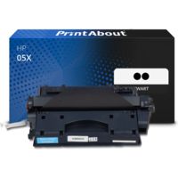 Huismerk HP 05X (CE505XD) Toner 2x Zwart Hoge capaciteit - Multipack